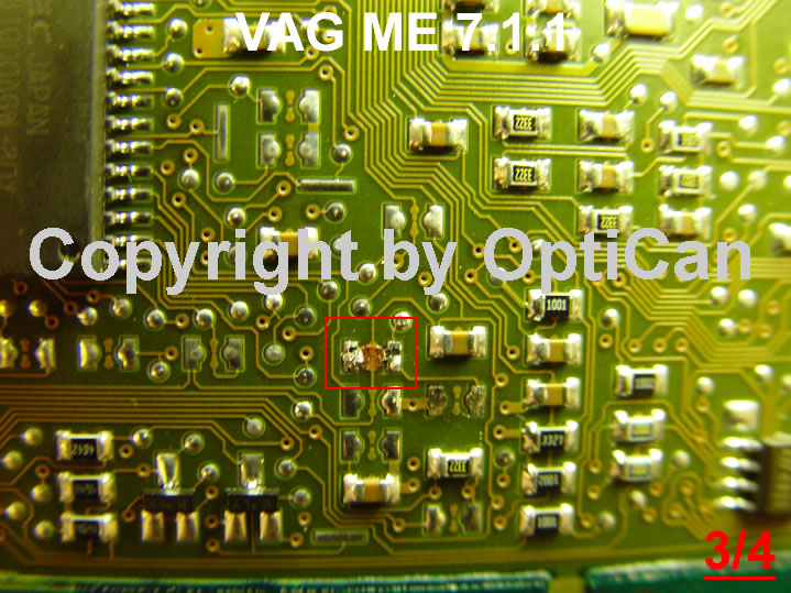 BOSCH ME 7.1.1 pinout diagram 7